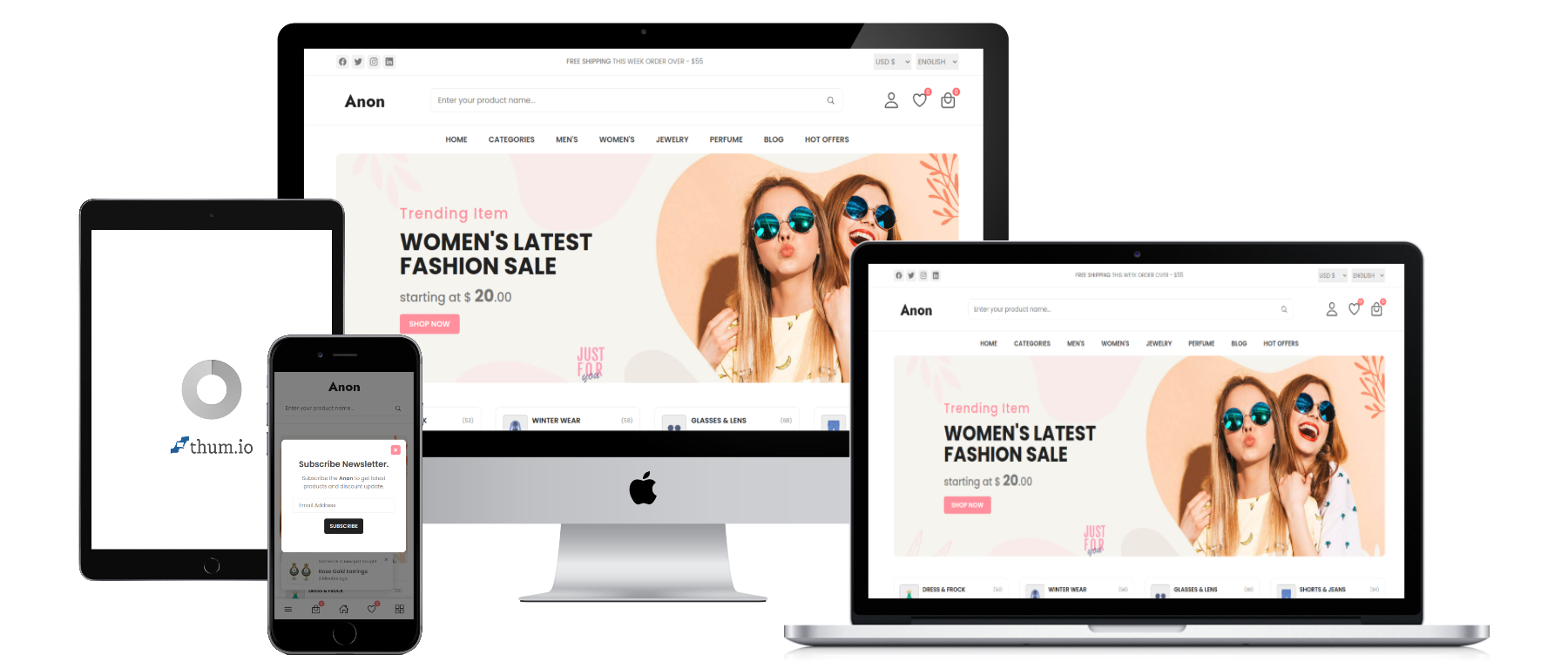 Ecommerce website project